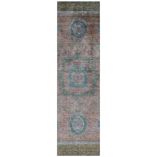 Piper Looms Chantille Global ACN2159 Copper Machine Washable Area Rug Runner Main Image