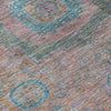 Piper Looms Chantille Global ACN2159 Copper Machine Washable Area Rug Swatch Image