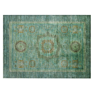 Piper Looms Chantille Global ACN2159 Green Machine Washable Area Rug Scatter Main Image