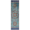 Piper Looms Chantille Global ACN2159 Teal Machine Washable Area Rug Runner Main Image