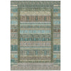 Piper Looms Chantille Stripes ACN2160 Aloe Machine Washable Area Rug main image