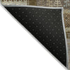 Piper Looms Chantille Stripes ACN2160 Brown Machine Washable Area Rug Backing Image