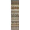 Piper Looms Chantille Stripes ACN2160 Brown Machine Washable Area Rug Runner Main Image