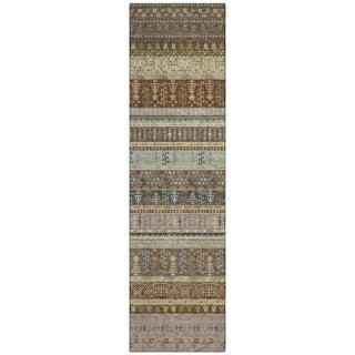 Piper Looms Chantille Stripes ACN2160 Brown Machine Washable Area Rug Runner Main Image