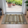 Piper Looms Chantille Stripes ACN2160 Brown Machine Washable Area Rug Scatter Lifestyle Image Feature