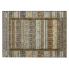 Piper Looms Chantille Stripes ACN2160 Brown Machine Washable Area Rug Scatter Main Image