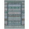 Piper Looms Chantille Stripes ACN2160 Emerald Machine Washable Area Rug main image