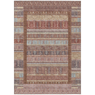 Piper Looms Chantille Stripes ACN2160 Paprika Machine Washable Area Rug main image