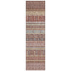Piper Looms Chantille Stripes ACN2160 Paprika Machine Washable Area Rug Runner Main Image