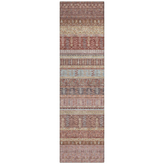 Piper Looms Chantille Stripes ACN2160 Paprika Machine Washable Area Rug Runner Main Image