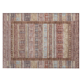 Piper Looms Chantille Stripes ACN2160 Paprika Machine Washable Area Rug Scatter Main Image