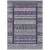 Piper Looms Chantille Stripes ACN2160 Purple Machine Washable Area Rug main image