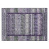 Piper Looms Chantille Stripes ACN2160 Purple Machine Washable Area Rug Scatter Main Image