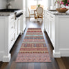 Piper Looms Chantille Stripes ACN2160 Red Machine Washable Area Rug Runner Lifestyle Image Feature