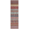 Piper Looms Chantille Stripes ACN2160 Red Machine Washable Area Rug Runner Main Image