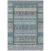 Piper Looms Chantille Stripes ACN2160 Teal Machine Washable Area Rug main image