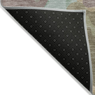 Piper Looms Chantille Modern ACN2161 Beige Machine Washable Area Rug Backing Image