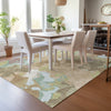 Piper Looms Chantille Modern ACN2161 Beige Machine Washable Area Rug Lifestyle Image Feature