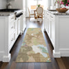 Piper Looms Chantille Modern ACN2161 Beige Machine Washable Area Rug Runner Lifestyle Image Feature