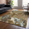 Piper Looms Chantille Modern ACN2161 Brown Machine Washable Area Rug Lifestyle Image Feature