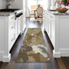Piper Looms Chantille Modern ACN2161 Brown Machine Washable Area Rug Runner Lifestyle Image Feature