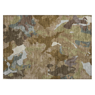 Piper Looms Chantille Modern ACN2161 Brown Machine Washable Area Rug Scatter Main Image