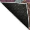 Piper Looms Chantille Modern ACN2161 Pink Machine Washable Area Rug Backing Image