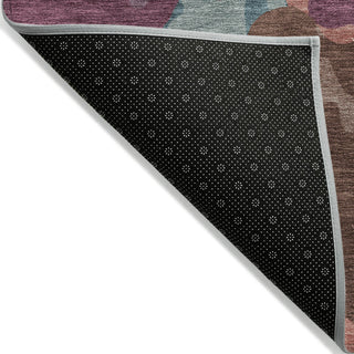 Piper Looms Chantille Modern ACN2161 Pink Machine Washable Area Rug Backing Image