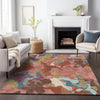 Piper Looms Chantille Modern ACN2161 Pink Machine Washable Area Rug Lifestyle Image Feature