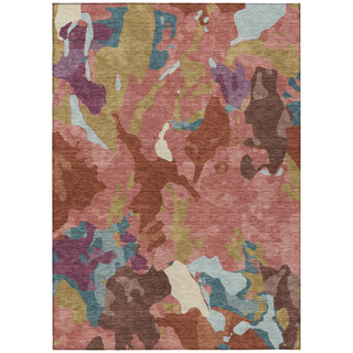 Piper Looms Chantille Modern ACN2161 Pink Machine Washable Area Rug main image