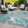 Piper Looms Chantille Modern ACN2161 Taupe Machine Washable Area Rug Outdoor Lifestyle Image Feature