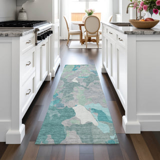 Piper Looms Chantille Modern ACN2161 Taupe Machine Washable Area Rug Runner Lifestyle Image Feature