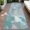 Piper Looms Chantille Modern ACN2161 Taupe Machine Washable Area Rug Runner Outdoor Lifestyle Image Feature