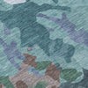 Piper Looms Chantille Modern ACN2161 Teal Machine Washable Area Rug Swatch Image