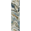 Piper Looms Chantille Modern ACN2162 Denim Machine Washable Area Rug Runner Main Image