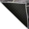 Piper Looms Chantille Modern ACN2162 Granite Machine Washable Area Rug Backing Image