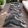 Piper Looms Chantille Modern ACN2162 Granite Machine Washable Area Rug Runner Outdoor Lifestyle Image Feature