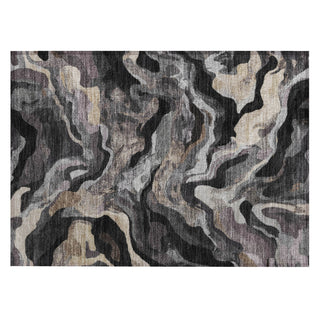 Piper Looms Chantille Modern ACN2162 Granite Machine Washable Area Rug Scatter Main Image