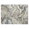 Piper Looms Chantille Modern ACN2162 Khaki Machine Washable Area Rug Scatter Main Image