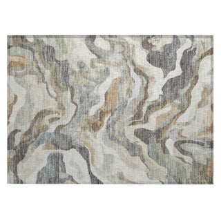 Piper Looms Chantille Modern ACN2162 Khaki Machine Washable Area Rug Scatter Main Image