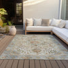 Piper Looms Chantille Global ACN2163 Beige Machine Washable Area Rug Outdoor Lifestyle Image Feature