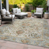 Piper Looms Chantille Global ACN2163 Beige Machine Washable Area Rug Outdoor Lifestyle Image Feature