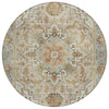 Piper Looms Chantille Global ACN2163 Beige Machine Washable Area Rug Round Main Image