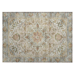 Piper Looms Chantille Global ACN2163 Beige Machine Washable Area Rug Scatter Main Image