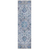 Piper Looms Chantille Global ACN2163 Blue Machine Washable Area Rug Runner Main Image
