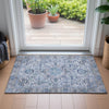Piper Looms Chantille Global ACN2163 Blue Machine Washable Area Rug Scatter Lifestyle Image Feature