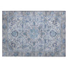Piper Looms Chantille Global ACN2163 Blue Machine Washable Area Rug Scatter Main Image