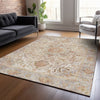 Piper Looms Chantille Global ACN2163 Coral Machine Washable Area Rug Lifestyle Image Feature