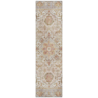 Piper Looms Chantille Global ACN2163 Coral Machine Washable Area Rug Runner Main Image