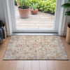 Piper Looms Chantille Global ACN2163 Coral Machine Washable Area Rug Scatter Lifestyle Image Feature